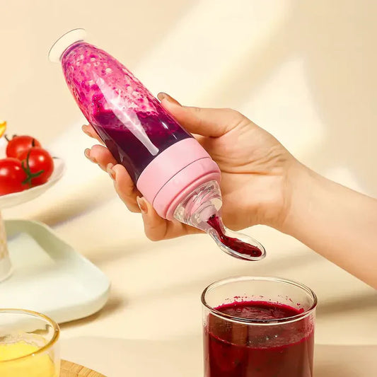 Premium Baby Food Squeeze Feeder Spoon